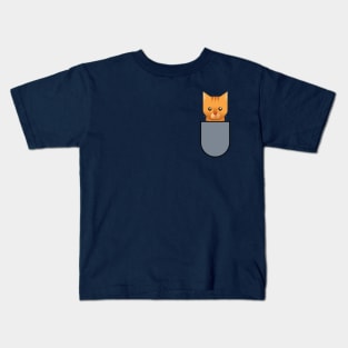 My cats are in my pocket Kids T-Shirt